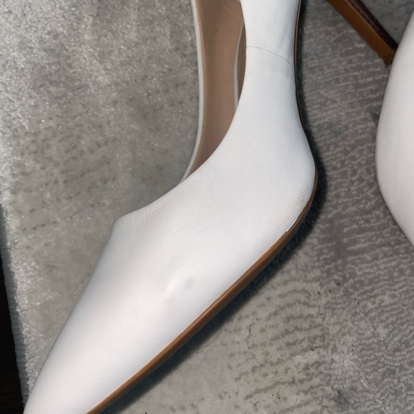 KARL LAGERFELD - Pointed Toe Pumps, White, Size 8.5 US - Picture 10 of 10